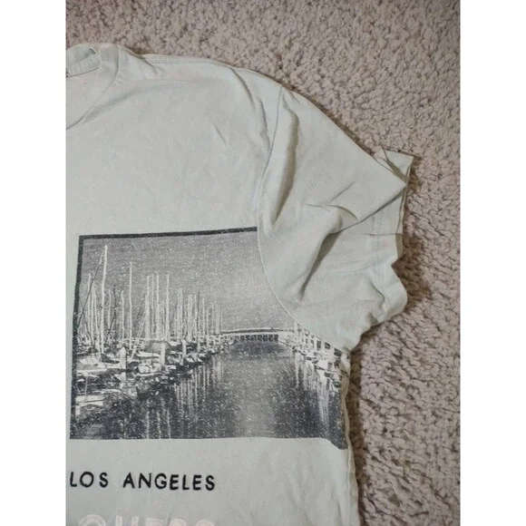 Guess Los Angeles Men's XL Short Sleeve Crewneck T-Shirt Stitched Letters - Picture 2 of 15